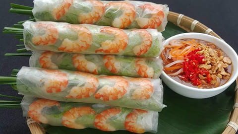 Cách làm gỏi cuốn tôm thịt heo luộc Cách làm gỏi cuốn tôm thịt heo luộc