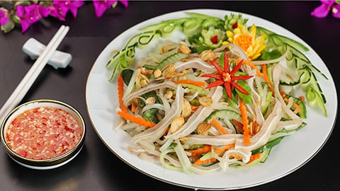 Gỏi tai heo dưa chuột Gỏi tai heo dưa chuột
