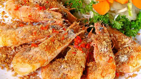 cách làm tôm rang muối cách làm tôm rang muối